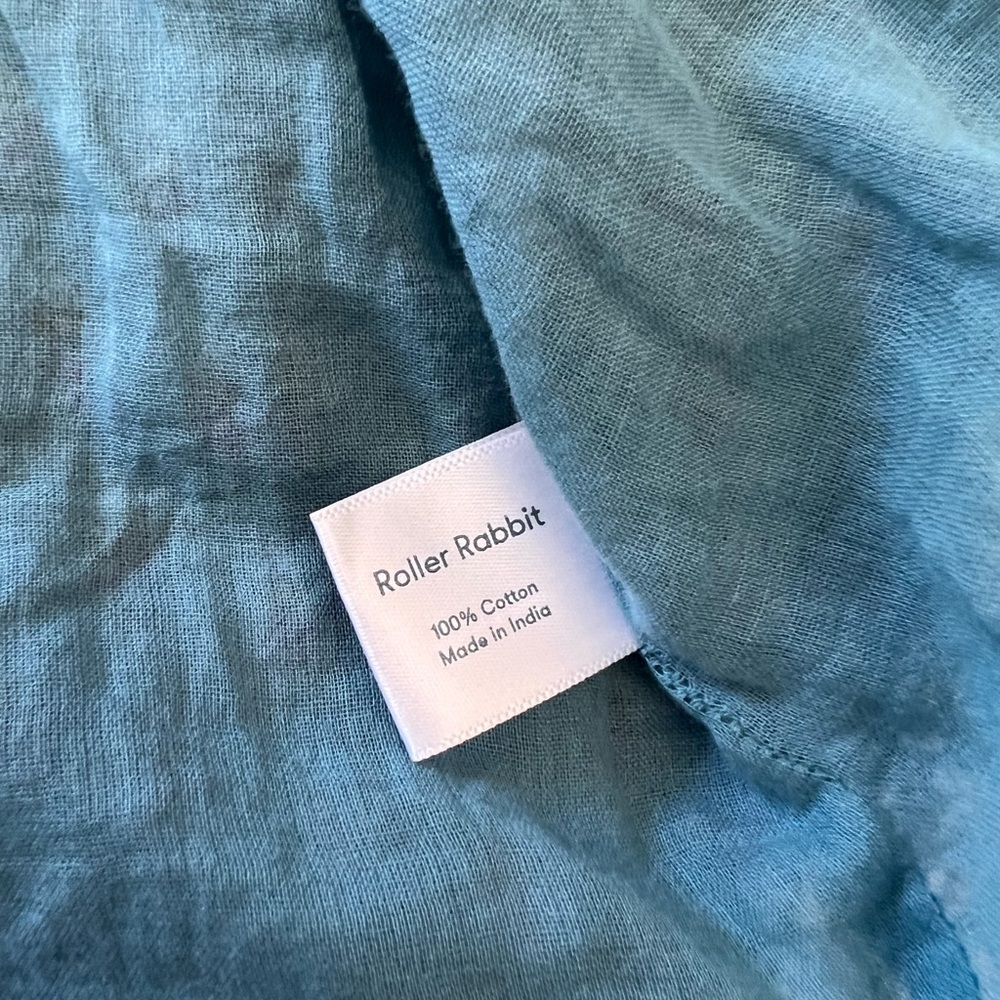 NWOT Roller Rabbit Tiered Peasant Dress - S - Picture 9 of 9